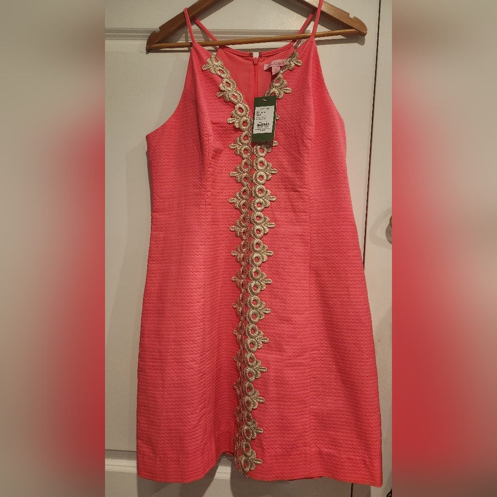 Lilly pulitzer shift dress size 14 sheath